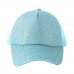 2018 s Ponytail Baseball Cap Sequins Shiny Messy Bun Snapback Hat Sun Caps  eb-15303061